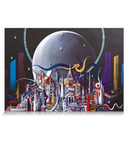 Star Puzzle 1000 Parça Ay Şehri Puzzle