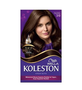 Koleston Kit Saç Boyası 3/0 Koyu Kahve