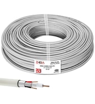 Emba Kamera Kablosu 2+1 Cctv 0.50 100 Mt Makarasız
