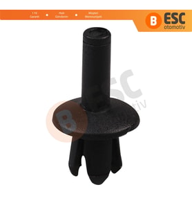Mercedes Volvo için 10 Adet Plastik Klips 000 990 03 92 947 098