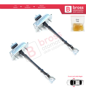 Chevrolet Cruze MK1 J300 2009-2016 94551934 için 2 Adet Ön Kapı Gergisi Durdurucu Stoper Limitleyici
