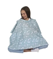 Sevi Bebe Tokalı Emzirme Örtüsü - Yaprak Desen