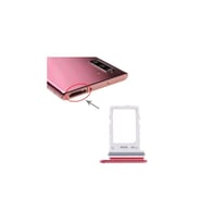 Samsung Galaxy Note 10 N970 Sim Yuvası Sim Kart Tepsisi Kırmızı