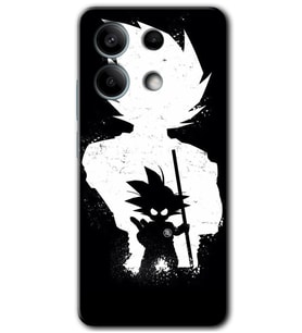 Redmi Note 13 4G Kılıf HD Desen Baskılı Kılıf - Anime