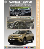 TOYOTA RAV4 XA40 (2013-2018) Torpido Örtüsü Panel Halısı Torpido Koruma Tam Uyum UV Koruma Kaymaz