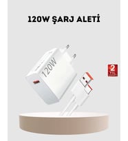 120W USB-C Şarj Adaptörü Süper Hızlı Şarj Güç Kaynağı Seti