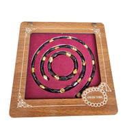 Damla Kehribar Kolye - Bileklik Set Lt1347 (Sarı)