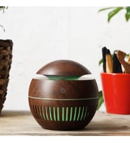 Koyu Kahverengi Mini Aroma Difüzörü (Nemlendirici):