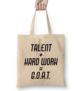 Jordan Talent Hard Work Goat Bez Çanta Uzun Saplı