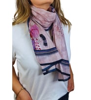 Sharmony Soft Pink Pamuklu Şal