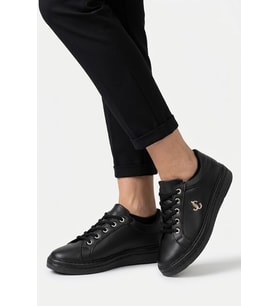 Elit BTFLRMRC-5400 Kadın Klasik Sneaker Siyah