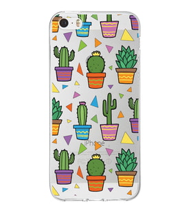 PrintiFy Apple  iPhone 5 ile Uyumlu 1mm Slim Fit Water Color 4 Baskılı Şeffaf  Kılıf