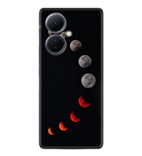 Vivo V29 Lite Kılıf Resimli Desenli Silikon Platinium Series Mooons 1861
