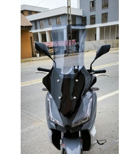 MOTOCAM Arora Max T Easy 125 Ön Cam 2022-2026 Model 78cm Füme Renkli 4mm UZUN