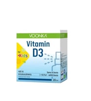 Voonka Kids Vitamin D3 400İU Sprey 20ml