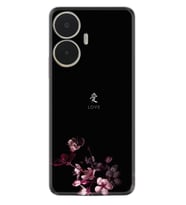 Realme C55 Kılıf Silikon Desen Özel Seri Love 1629