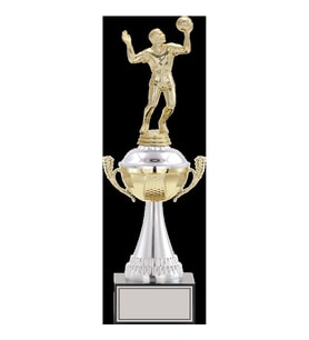 ODAK KUPA - Figürlü Kupalar - Voleybol Erkek Figürlü Kupalar FG-046 A - 37 cm
