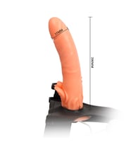 River World 20 cm'lik Belden Bağlanabilen ve Titreşimli Pe nis Gerçekçi Protez