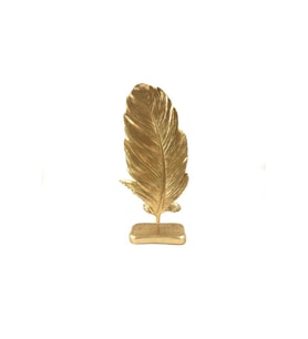 Tüy Yaprak Biblo Gold Renk