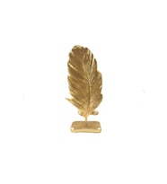 Tüy Yaprak Biblo Gold Renk