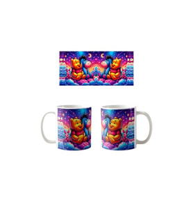 Ghostbastır Design Winnie The Pooh Kupa Bardak Tek Adet K0136