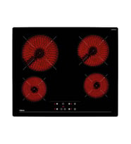 Teka TZ 6415 Vitroseramik Siyah Elektrikli Ankastre Ocak
