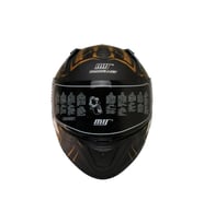 Motosiklet Kadın Kaskı Ecer 22.R06 Sertifikalı Double Vizör Full Face Kask Anubis