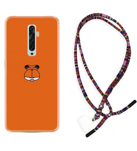 Oppo Reno 2Z 4 Lite 4 Pro 5 6 7 A31 Kılıf Boyun Asklı Rasta Silikon Garfi 1733