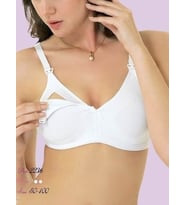 Emzirme Sütyeni 2236 White White-90B Beden