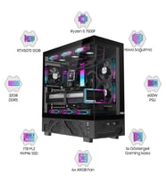 Dragos DRx7930 Ryzen 5 7500F 32GB DDR5 1TB M2 NVMe SSD 12GB RTX5070 Oyuncu Hazır Sstem