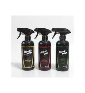 Shine Wax Hızlı Cila & Demir Tozu Temizleyici & Lastik Parlatıcı Sprey 500 ml 3'lü Set