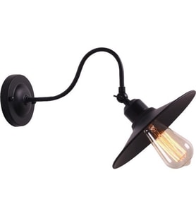 Mylight Retro Aplik Siyah Içi Altın 23 cm