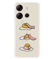 Infınıx Spark Go 2023 Kılıf Resimli Desenli Baskılı Silikon Sweety Egg 1322