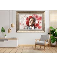 Gümüş Çerçeveli Tablo nb1676