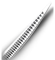 MAGIC SWORD EĞRI CHUNKER - ARA MAKAS - PET KUAFÖR MAKASI - EVCİL HAYVAN MAKASI