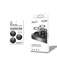 Apple iPhone 16 Pro Zore CL-12 Premium Safir Parmak İzi Bırakmayan Anti-Reflective Kamera Lens Koruy