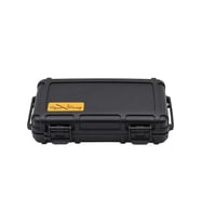 Cigar Caddy 5 XL 60 Ring Siyah Travel Humidor Puro Kutusu (Karışık)