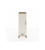Kronos Dolap 3 Raflı Tek Çekmeceli Tek Kapaklı 44x59x134 Çam-Aytaşı