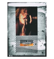 Lady & Cuban Puro Tablo Ahşap Poster Dekoratif