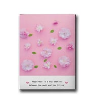 Pembe Çiçek Canvas Tablo MİND258