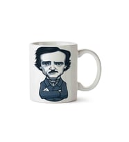Edgar Allan Poe Porselen Kupa Bardak