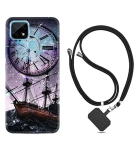Realme C11 C21 C21Y C25Y C11 2021 Kılıf Boyun Askılı Silikon Time 1749