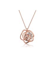 ?Gümüş Rose Gül Kadın Kolye CSR2180606