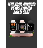 1.83 İnç Akıllı Saat Android ve İOS Uyumlu Çağrı Cevaplayabilen Adımsayar GPS Takibi
