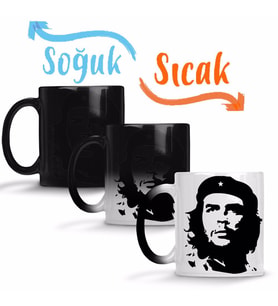 Che Guevara Sihirli Kupa Bardak Porselen
