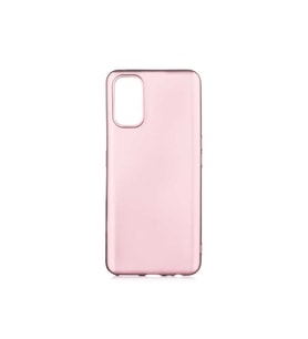 Realme 7 Pro Uyumlu Kılıf Zore Premier Silikon Kapak (Rose Gold Altın)