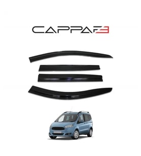 Ford Courier 2014-2018 Yıl Aralığı Uyumlu Cam Rüzgarlığı 4 Parça