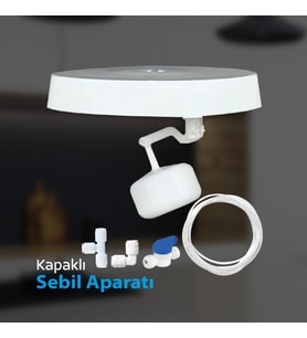 Su Arıtma Kapaklı Sebil Üstü Damacana Aparatı - 5 Metre Hortum