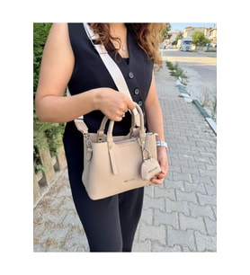 Kadın Orta Boy Ayarlanabilir Askılı Lüks El & Omuz Çantası Shoulder Bag EBAT : 28 X 20 CM (STD)