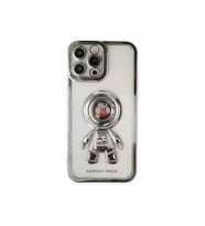 Çınarcık Dev iPhone 13 Pro Kılıf Astronot Silikon - Nasa Koyu